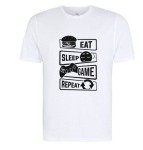 Eat Sleep Game Repeat T shirt Gamer xbox PSP play station | Etsy in 2020 | Gamer shirt, Shirts, Gaming clothes