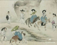 간송문화전에 있는 유진 이님의 핀(이미지 포함) | 칠하기, 예술 그림, 그림