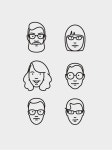 be iconized – like pictured – please contact me (miken@mkn-design.com) for more | 책 표지 디자인, 일러스트레이션, 그래픽