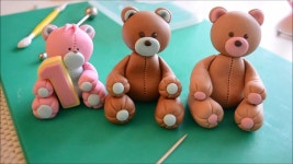 A Fondant Teddy Bear {tutorial} 9E2 Cake Trails: How To Make A Fondant Teddy Bear {tutorial} 9E2 - 2022 | 퐁당, 테디베어 케이크