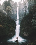 Awake the Soul on Instagram: “Multnomah Falls has never been... awakethesoul #makeadifference #multno… | 풍경 사진, 사진