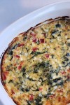 This quick and easy Italian Spinach Pie recipe makes a great meatless meal for the whole fa… in 2022 | Vegetarian casserole... 