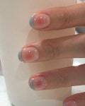 라라살롱•마곡네일•발산네일 on Instagram: ⠀⠀⠀⠀⠀⠀⠀⠀⠀⠀⠀⠀⠀⠀ @lala_salon_nail #치크네일 요즘 유행은... 
