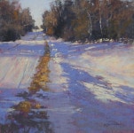 Roadside Walk. 12 x 12 in., pastel on panel. Barbara Jaenicke | 예술, 파스텔