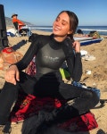 Pretty in wetsuit on beach | 다이빙, 스포츠