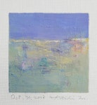 Oct. 31, 2018 9 cm x 9 cm (app. 4 x 4) oil on canvas © 2018 Hiroshi Matsumoto www.hiroshimatsumoto.com | 추상화, 그림
