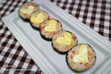 김밥 맛있게 싸는법 - 아이도시락 사랑김밥 | 김밥, 식품 아이디어, 음식