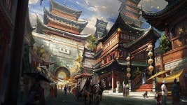 배경일러에 있는 다울 Daule님의 핀 - 2020 | 판타지 아트, 3점투시, 배경