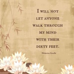 Quote by Gandhi | 마음 챙김