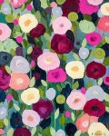 Floral | 쉬운 아크릴화, 유화, 패턴 아트