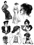 Welcome to Dover Publications | 헤어스타일, 패션, 스케치