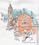 Urban Sketchers: Travel to Kallisté | 스케치, 일러스트레이션, 수채화