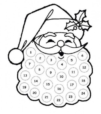 Calendario dell’Avvento da stampare: idee fai da te [FOTO] | Preschool christmas, Christmas countdown, Christmas advent