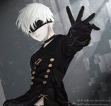 YoRHa No.9 Type S by owlquoise | 스케치, 애니메이션