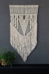 Macrame wall hanging, giant | 마크라메, 매듭, 인테리어 소품