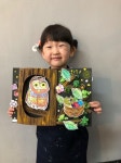 부엉이[ 크라인 6세 수업 / 시흥시 정왕동 배곧 미술학원 - 창의미술 크리아트] : 네이버 블로그 | 유치원 미술, 유아 미술, 초등학교 미술