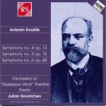 Antonín Dvo&#345;ák : Symphonies 4-5-6 - Compilation by Orchestra of Teatro Giuseppe Verdi Trieste | Spotify Antonín Dvo&#345;... 