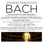 3, BWV 1068, Harpsichord Concerto No. 4, BWV 1055, Violin... 3, BWV 1068, Harpsichord Concerto No. 4, BWV 1055, Violin Sonata... 