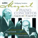 Konzert für Klavier und Orchester Nr. 23 in A-Dur, KV 488: Adagio - song and lyrics by Wolfgang Amadeus Mozart, Sir Clifford... 