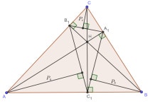 geometry - Show that $\frac{P_a}{a^2}+\frac{P_b}{b^2}+\frac{P_c}{c^2}\ge\frac{3}{4R}$. When is the equality reached?... 