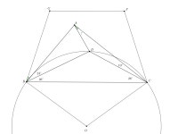 geometry - Find a synthetic solution: $T(24^{\circ}, 26^{\circ}, 28^{\circ}, 10^{\circ}, 22^{\circ})$ - Mathematics Stack... 