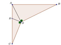 geometry - Let $\angle BAC =90 ^{\circ} AB=15 ,CD=10 ,AD=5$ Then $OA=?$ - Mathematics Stack Exchange Let $\angle BAC =90 ^{\circ}... 