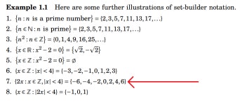 elementary set theory - Is it right that $\{2x : x \in\mathbb{Z}, |x| < 4\} = \{−6,−4,−2,0,2,4,6\}$? - Mathematics Stack... 