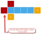 javascript - If row or column size of the table is > 1 then... row or column size of the table is > 1 then action should be available