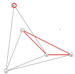 geometry - How to prove that a point cannot lie within a triangle based on statements about triangles containing points.... 