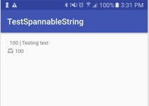 android - Image doesnt display in SpannableString with Image - Stack Overflow Image doesnt display in SpannableString with Image