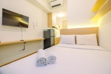 Simple Look And Homey Studio Tokyo Riverside Pik 2 Apartment | Qantas Hotels Simple Look And Homey Studio Tokyo Riverside Pik 2... 