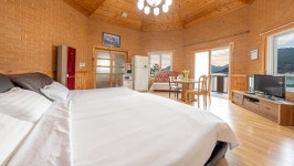 거제 - 거제 썬비치 애견 펜션 후기, 가격, 위치 - 예약