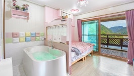 영월 강을품은수 펜션 - 트리플 숙소