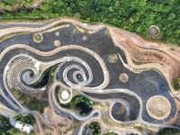 Bosnian hills transformed into Van Goghs Starry Night Bosnian hills transformed into Van Goghs Starry Night | The Express Tribune