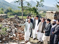 October 26 earthquake: Nawaz assures victims of pre-winter rehabilitation October 26 earthquake: Nawaz assures victims of pre... 
