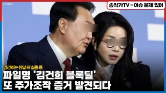 파일명,김건희 블록딜!또 주가조작 증거 발건!! - 기타 국내 드라마 갤러리