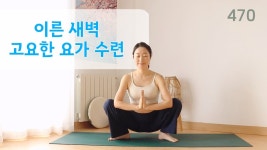네이버 인플루언서 [네이버 인플루언서] 이른 새벽 고요한 요가 수련 / 요가은470 초보자도 따라하기 좋은 속도