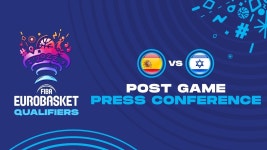 Spain v Israel - Press Conference - FIBA EuroBasket 2022 Qualifiers - FIBA.basketball