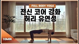 네이버 인플루언서 [네이버 인플루언서] 하루의 시작과 마무리는 이거 하나로 끝 ! (10분 요가)