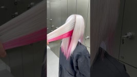 네이버 인플루언서 [네이버 인플루언서] 레전드 찍어버린 롱뿌탈+백모+핑크 염색