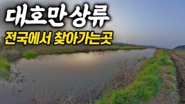 네이버 인플루언서 [네이버 인플루언서] 전국에서 찾아간다는 대호만에 가봅시다. 인기있는 상류 쪽수로