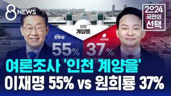 [SBS여론조사] 이재명 55% vs 원희룡 37%…인천·경기 표심은? - 부동산 갤러리