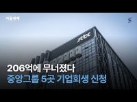 계열사끼리 빚 돌려막기? 중앙그룹 5개사 기습 회생의 전말
