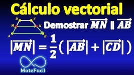 Demostrar que MN es paralelo a AB en un Trapecio usando vectores - YouTube Demostrar que MN es paralelo a AB en un Trapecio... 