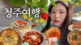 네이버 인플루언서 [네이버 인플루언서] 나혼자 청주여행❤️‍🔥 노잼🙅🏻‍♀️ 맛집카페가 유잼임ㅇㅇ 호떡 죤맛집, 카페투어, 딸기체험... 