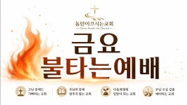 [26.6.12] 금요붍타는예배 l 사도행전 9:32-43 복음의 능력 l 동탄이끄시는교회 l 전호정 목사 - YouTube [26.6.12] 금요붍타는예배 l... 