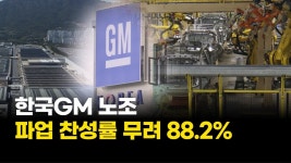 한국GM 노조, 찬성률 88.2%로 쟁의행위 가결…총파업 카운트다운 - YouTube 한국GM 노조, 찬성률 88.2%로 쟁의행위 가결…총파업 카운트다운