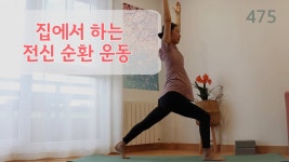 네이버 인플루언서 [네이버 인플루언서] 집에서 하는 전신 순환 운동 / 요가은475 천천히 움직여요