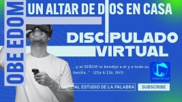 OBED EDOM - Un Altar en Tu Casa para Dios - DISCIPULADO VIRTUAL - YouTube ✂️ Minibiografias en la Biblia - Obed Edom