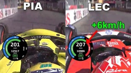 피아제 vs 르끌 Q3 배랩 비교 - F1 마이너 갤러리